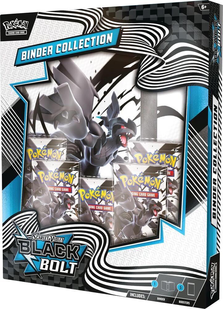 White Flare/Black Bolt Binder Collection