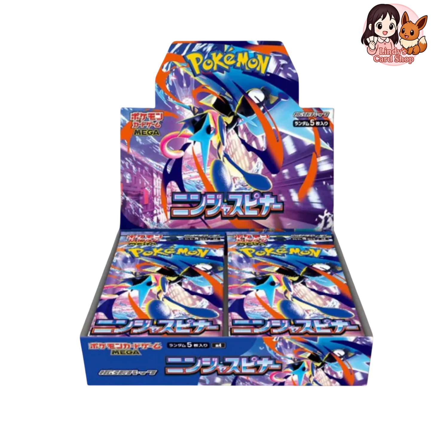 NINJA SPINNER Booster Box - Japanese Pokemon