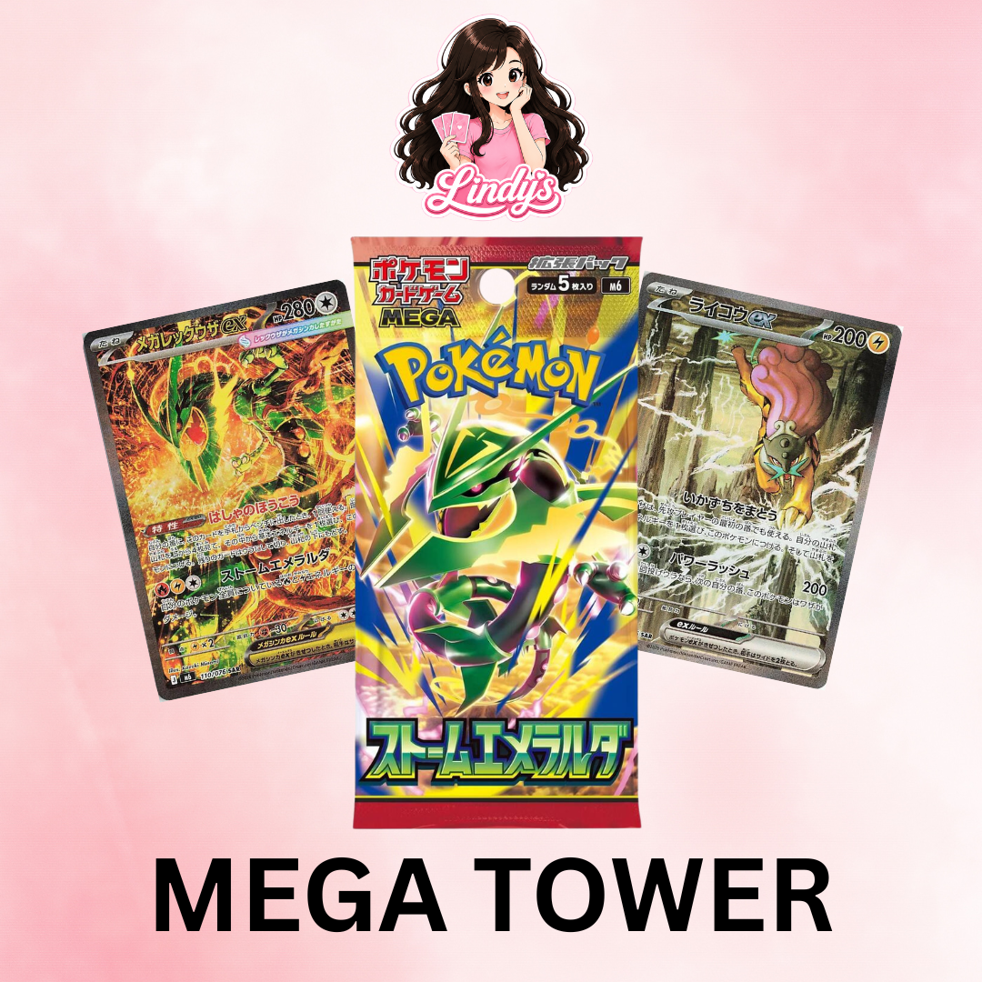 MEGA TOWER Storm Emeralda - Japanese Pokemon