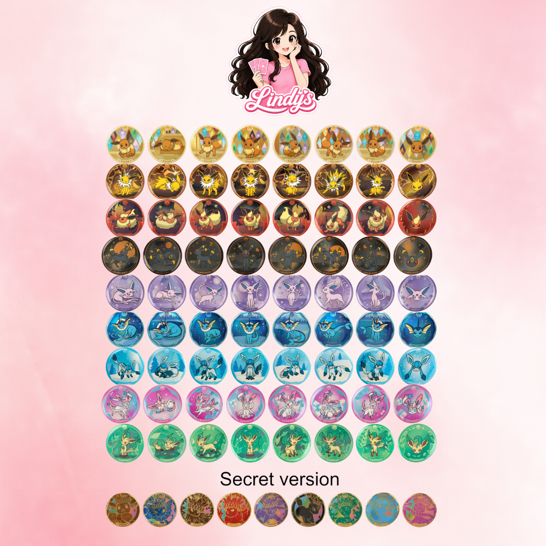 Terastal Gathering "Random" Badge Set (Chinese) - Pokemon