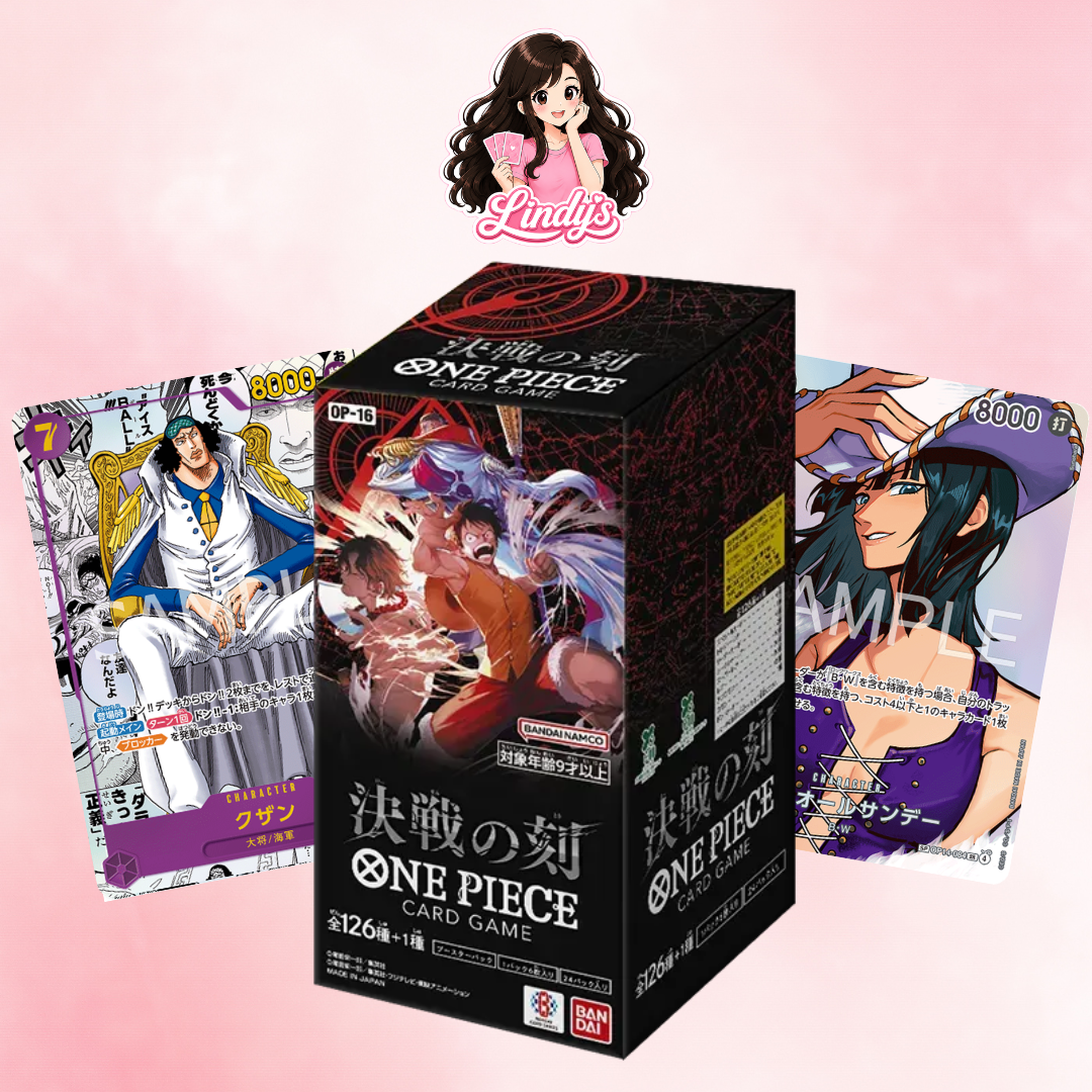 OP-16 Time of The Battle Booster Box - One Piece Japanese