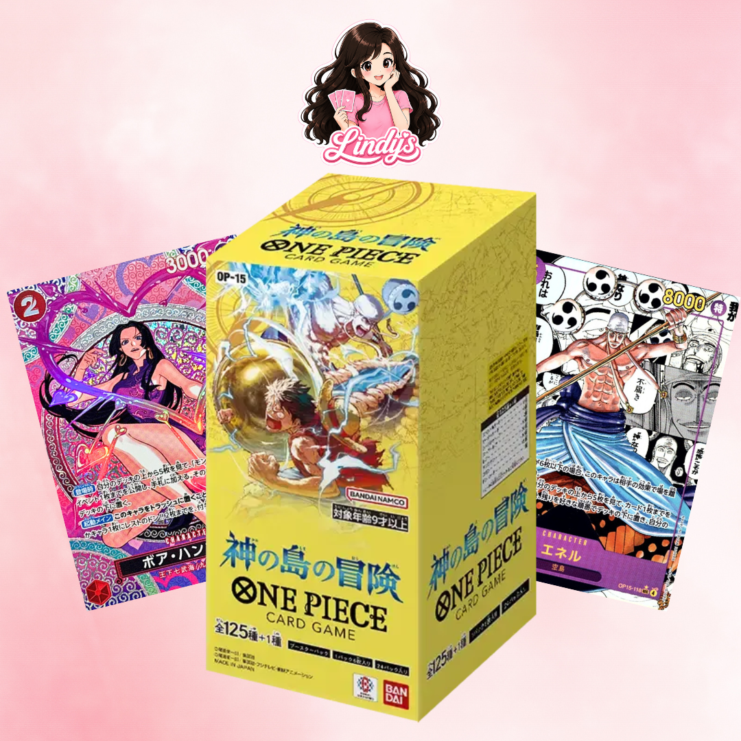 OP-15 The Adventure of the Island of God Booster Box - One Piece Japanese