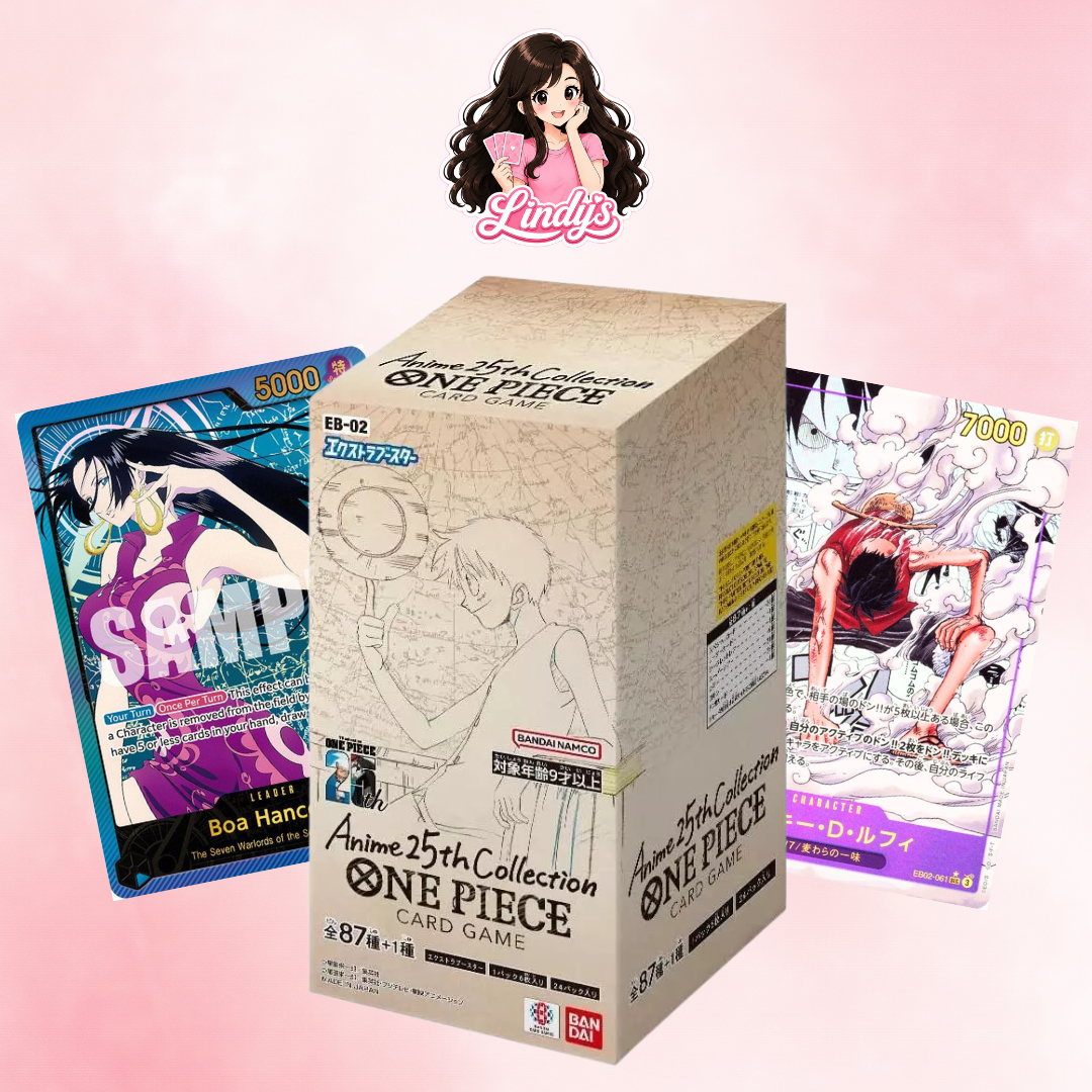 EB-02 Anime 25th Collection Booster Box - Japanese One Piece