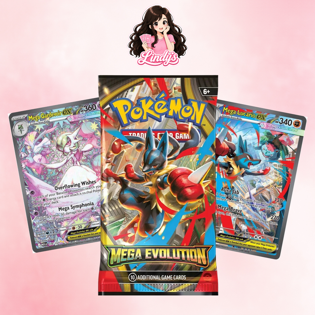 Mega Evolutions Booster Pack