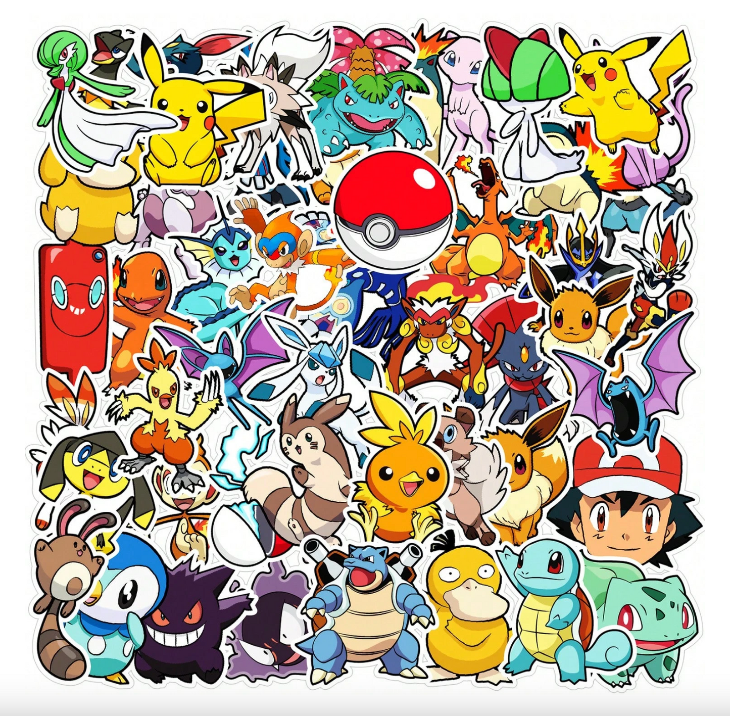 Pokemon Sticker Pack of 100
