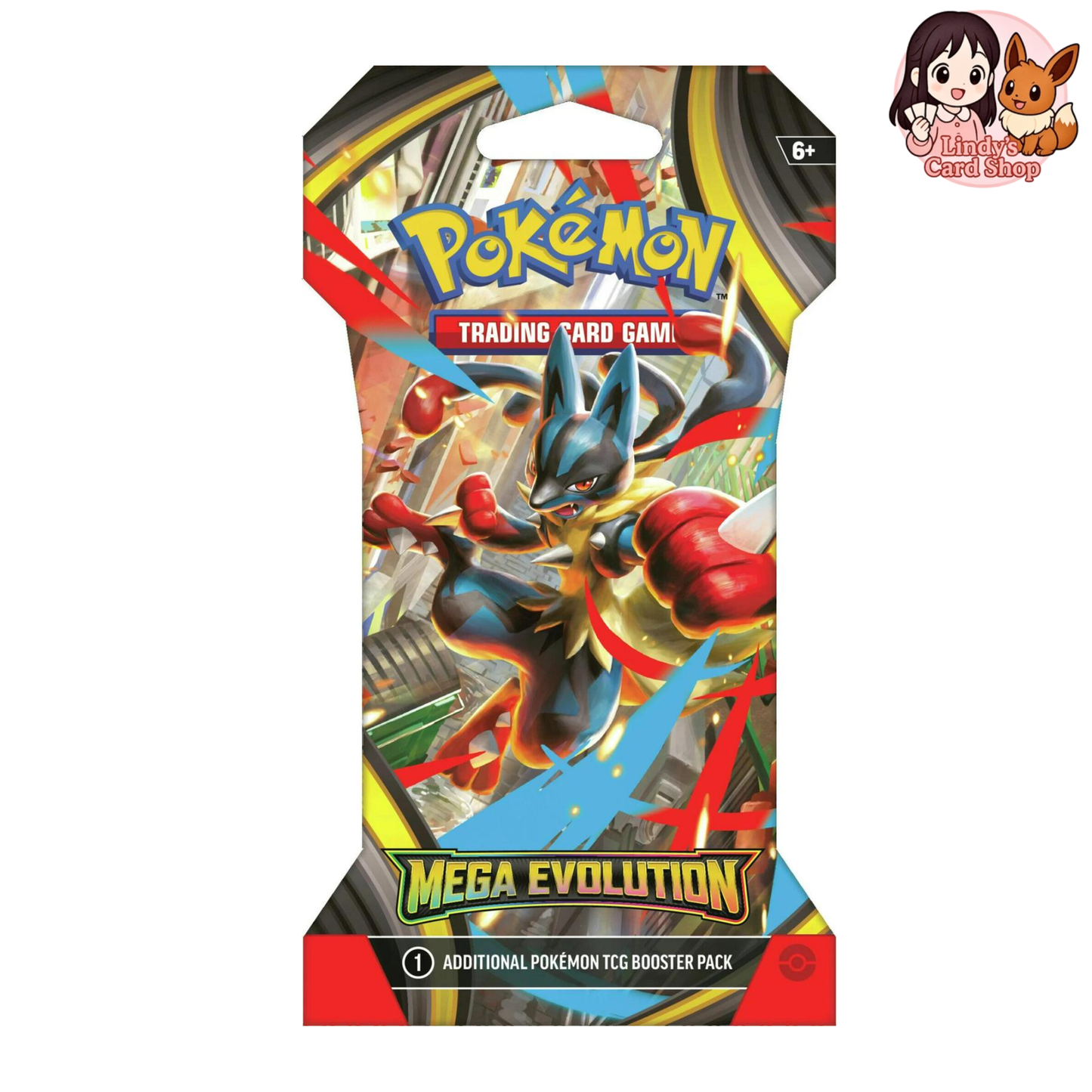Sleeved Mega Evolutions Booster Pack