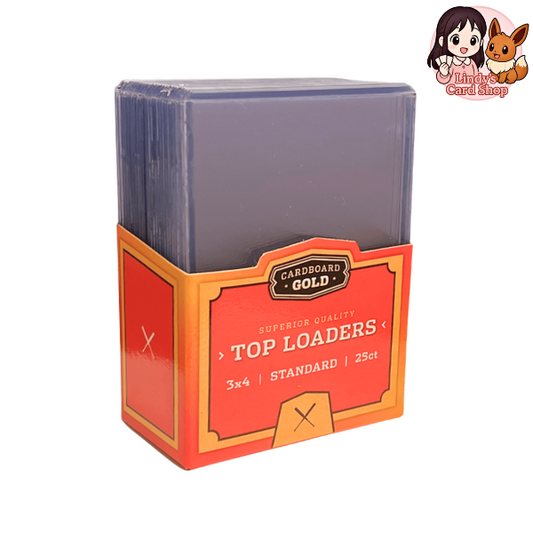 Cardboard Gold 3x4 Top-Loader (25 ct)
