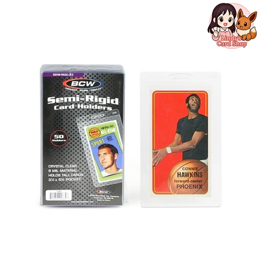 BCW Semi-Rigid Card Holder #1 (50 ct)