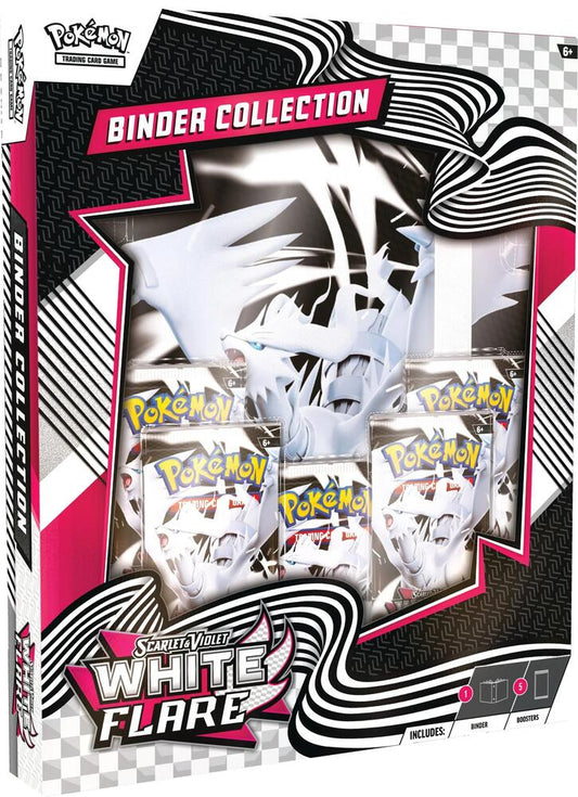 White Flare/Black Bolt Binder Collection
