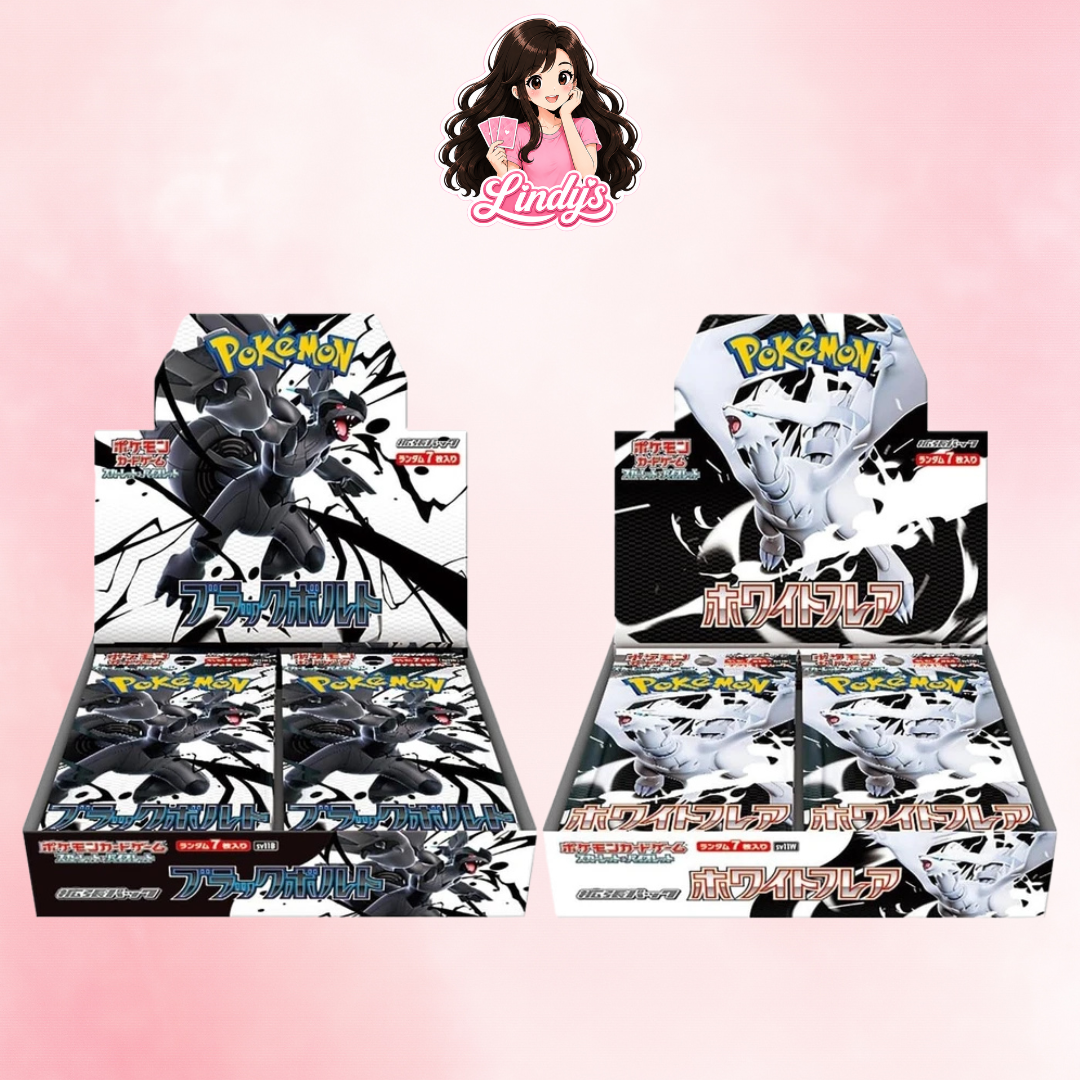 Black Bolt & White Flare - Pokemon Japanese (Sv11b) & (Sv11w)
