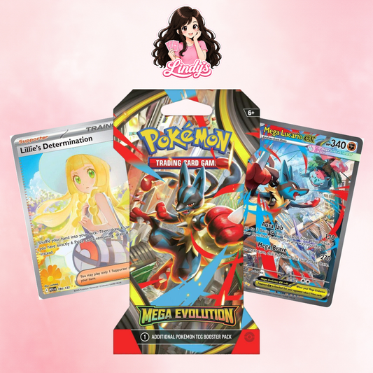Sleeved Mega Evolutions Booster Pack