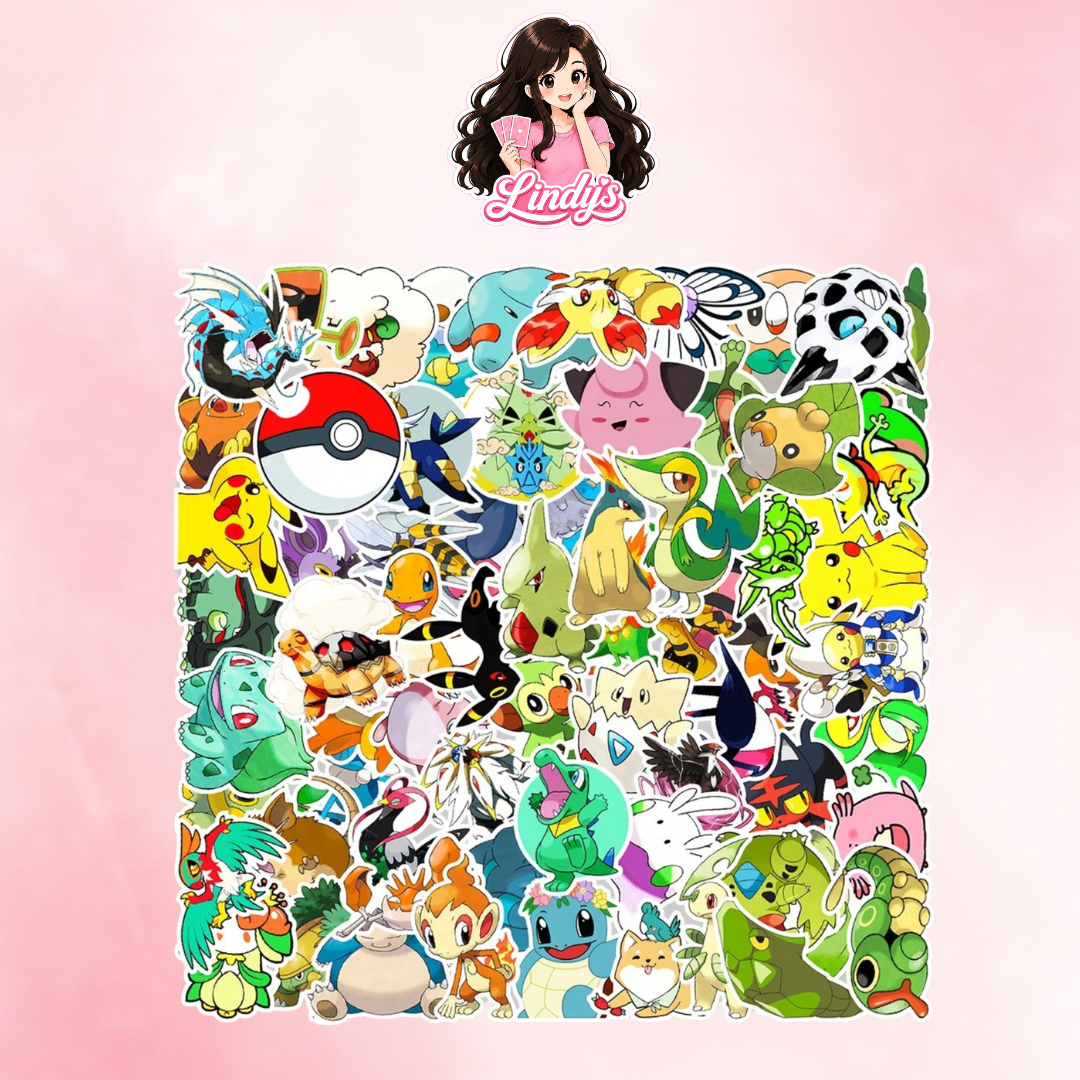 Pokemon Sticker Pack of 100
