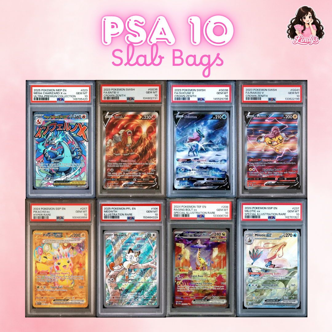 PSA 10 Slab Bags - READ THE DESCRIPTION!