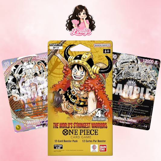 OP17 The World's Strongest Warriors - Sleeved Booster Pack
