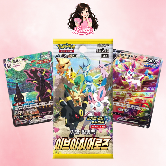 KOREAN Eevee Heroes Booster Pack