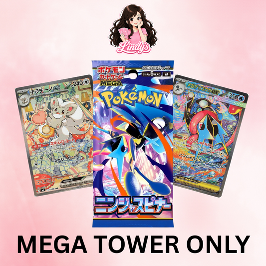 MEGA TOWER Ninja Spinner - Japanese Pokemon
