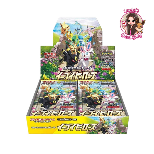 JAPANESE Eevee Heroes Booster Box