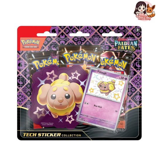 Paldean Fates Tech Sticker Collection (Fidough)