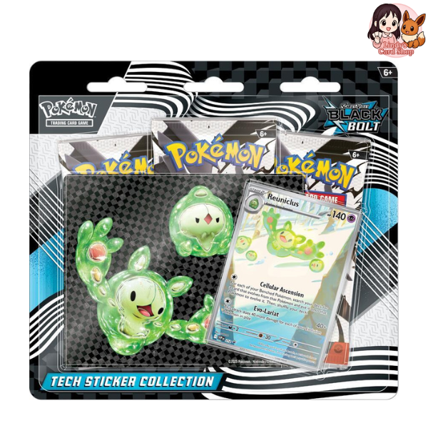 Black Bolt Tech Sticker Collection